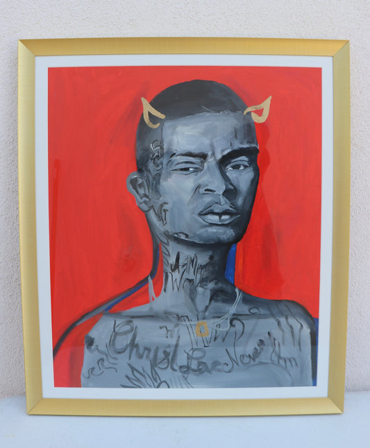 Red Eye He's Hell Diptych